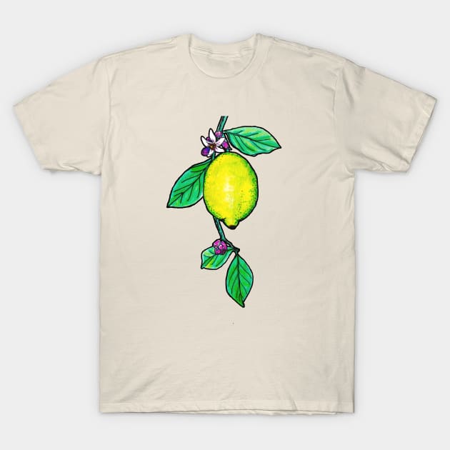 Lemon T-Shirt by ThisIsNotAnImageOfLoss